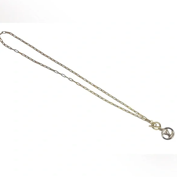 Louis Vuitton Upcycled LV charm toggle necklace - Picture 6 of 7